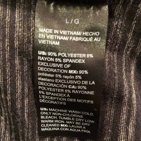 WHBM 3Q Drop Shoulder Tee Size Large - Picture 7 of 10